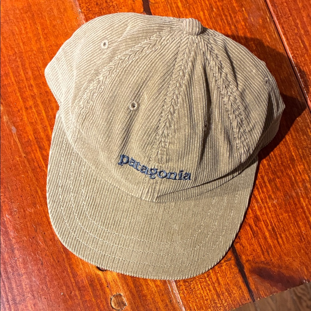 Patagonia Beige Corduroy Hat